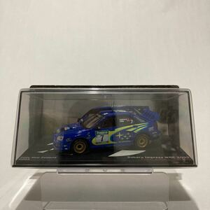 デアゴスティーニ ラリーカーコレクション 1/43 Subaru Impreza WRC 2003 #7 スバル インプレッサ P.ソルベルグ モデルカー ミニカー GDB