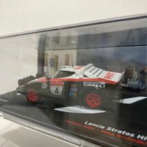 デアゴスティーニ ラリーカーコレクション 1/43 Lancia Stratos HF #4 ランチア ストラトス サンレモ 1978 ミニカー モデルカー_画像4