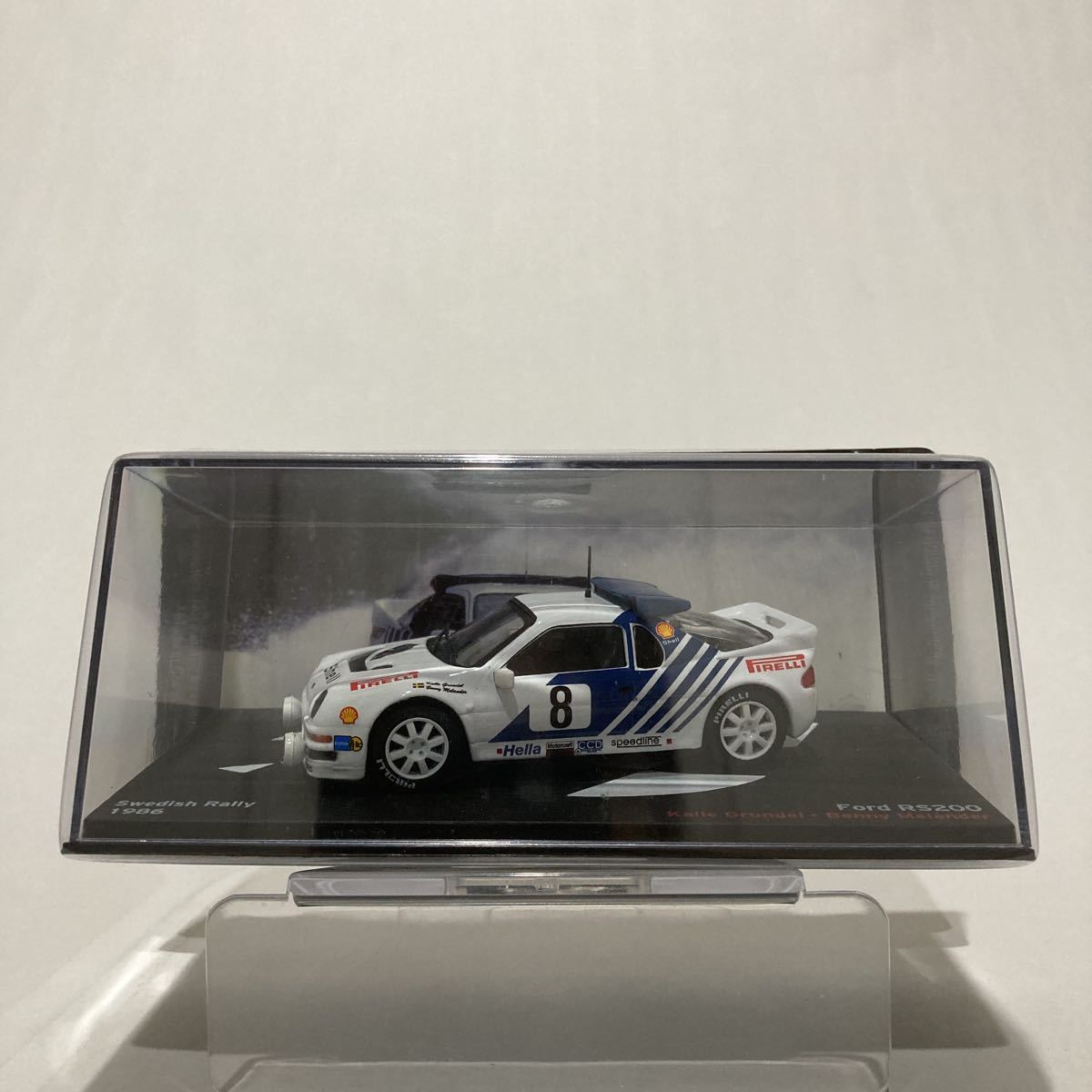 1/43 MINICHAMPS Ford RS200 Rally Sweden abitur.gnesin-academy.ru