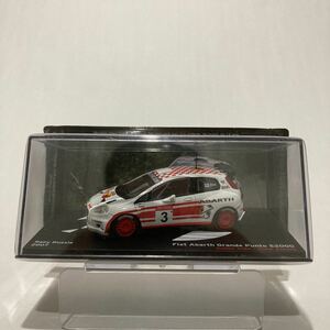 デアゴスティーニ ラリーカーコレクション 1/43 Fiat Abarth Grande Punto S2000 #3 フィアット アバルト グランデ プント ミニカー