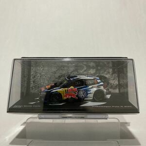 デアゴスティーニ ラリーカーコレクション 1/43 Volkswagen Polo R WRC #9 フォルクスワーゲン ポロ レッドブル モンテカルロ ミニカー