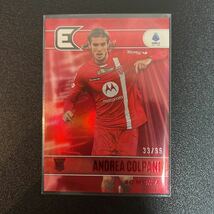 2022-23 Panini Chronicles Soccer Serie A - Andrea Colpani - Essentials Red 99シリ - AC Monza ルーキーカード　RC_画像1