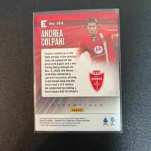 2022-23 Panini Chronicles Soccer Serie A - Andrea Colpani - Essentials Red 99シリ - AC Monza ルーキーカード　RC_画像2