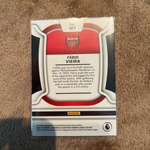 2022-23 Panini Chronicles Soccer premier league - Fabio Vieira - Certified Gold 10シリ 04/10激レア - Arsenal アーセナル_画像2