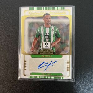 2022-23 Panini Chronicles La Liga - Luiz Felipe - Contenders Autograph Gold auto 直筆サイン - 10シリ激レア- Real Betis