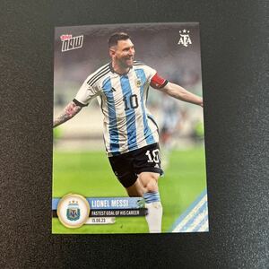 Lionel Messi - Fastest goal of his career - Topps Now AFA Argentina #001 メッシ　アルゼンチン