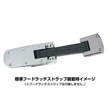 【CODE9】 HUMMER ハマー H2　ビレット クローム ボンネットフードラッチ ディンプルタイプ H2CB-230D-KO_画像5