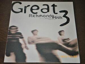 ◎GREAT3【Richmond High】LP／美盤◎