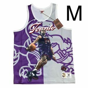 T419 未使用 Mitchell&Ness ミッチェル&ネス M ジャージ ユニフォーム タンクトップ ラプターズ ビンス・カーター NBA バスケ B564