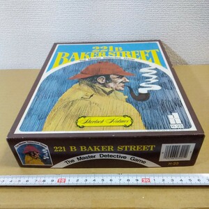 ボードゲーム 221B Baker Street The Master Detective Board Game 日本語訳付き シャーロックホームズ HANSEN 未チェック ジャンク扱い 