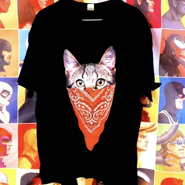 DOPE CAT Tシャツ 半袖 メンズ 新品 hiphop 猫　ストリート　黒 お洒落 セット購入サービスします　原宿 渋谷 下北 高円寺