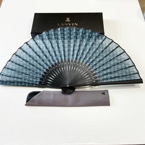  postage 140 jpy ~ new goods box attaching Lanvin LANVAN fan case attaching 7C