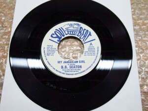 7インチ / B.B. Seaton / The Conscious Minds / My Jamaican Girl / Jamaican Boy / SBS015 / Reggaeレコード LP ◆