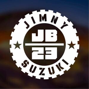 [ cutting sticker ]JB23 off-road tire design Jimny model Jimny -stroke Suzuki bell .