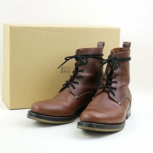 SUNSEA サンシー 17AW Leather Desert Boots レザーデザートブーツ メンズ ブラウン 2（27cm程度）