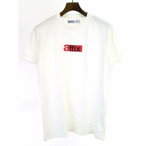 AFFIX アフィックス Duty Logo S/S T-Shirt プリントTシャツ ホワイト M メンズ