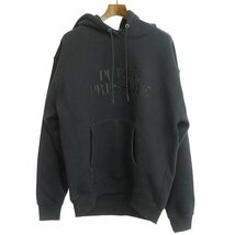 SYNTHESIZE シンセサイズ PUBLIC PRESSURE' HOODIE パーカー ブラック L メンズ_画像1