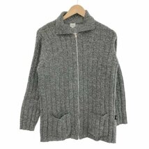 Calvin Klein Jeane カルバンクライジーンズ ジップアップニット グレー M メンズ IT64IWYLO5IR_画像1