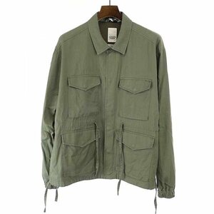 YSTRDY'S TMRRW イェスタデイズトゥモロー 18SS NIGHT SAFARI BLOUSON サファリジャケット カーキ M メンズ ITP4ODXD0JAQ