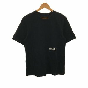 OAMC オーエーエムシー 19SS FRANCES T-SHIRT プリントTシャツ ブラック S メンズ IT87SYFUF6EQ
