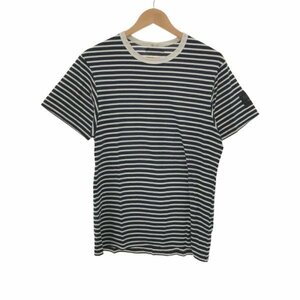 REGULATION Yohji Yamamoto MEN レギュレーション ヨウジヤマモト メン 15SS ボーダーTシャツ ブルー サイズ:3 IT6JY0X9X5CO