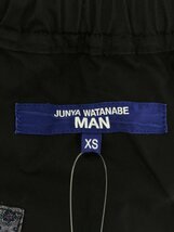 JUNYA WATANABE COMME des GARCONS MAN ジュンヤワタナベ コムデギャルソンマン 22SS コットンウェザーショートパンツ ブラック XS_画像3