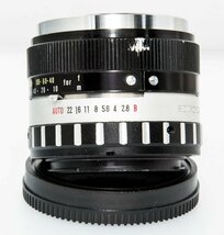 【改造レンズ】HEXANON 2.8/40ｍｍ【コニカEEマチックデラックス】をNEXマウントレンズに改造【SONY E-MOUNT用レンズ】_画像5