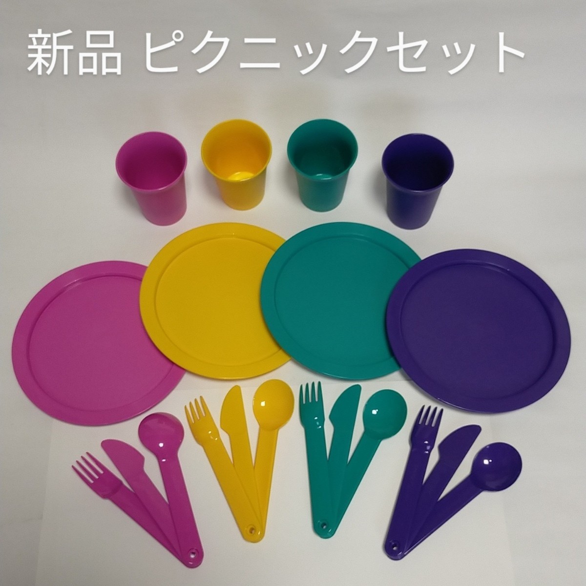 年最新ヤフオク!  ピクニックセット 食器の中古品・新品・未使用