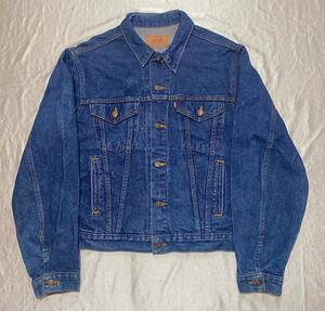 80s～ Levi's リーバイス 71506 -0216　size 48 L　MADE IN USA アメリカ製　デニム ジャケット　70506 ロング丈　