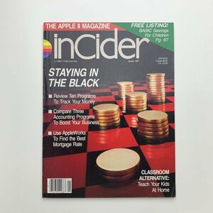 inCider The Apple Ⅱ Magazine 1987 year 1 month 2-k2