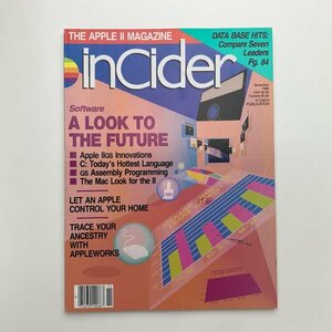 inCider The Apple Ⅱ Magazine 1986 year 11 month 2-k2