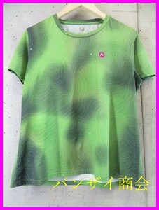 【送料300円可】6280m58◆吸汗速乾◆Marmotマーモット ストレッチ 半袖ドライTシャツ L/アウトドア/カットソー/ジャケット/レディース/女性