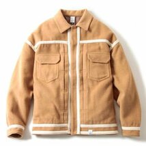 定価42900円 新品 MAGIC STICK TYPE B3 2ND JACKET タイプB3 セカンド ジャケット 16AW-MS-015 マジックスティック M キャメル_画像1