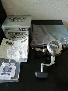 超希少 未使用 SHIMANO 05ツインパワー2500 Made in JAPAN シマノ