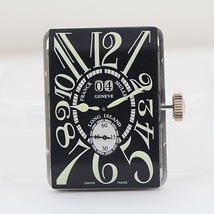 稼働品 1円 FRANCK MULLER フランクミュラー ムーブメント ロングアイランド ビッグデイト Cal.2800 プラチナローター Pt950 K18WGリューズ_画像1