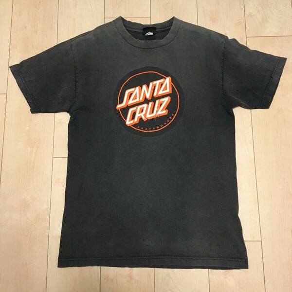 サンタクルーズ　ヴィンテージ　90年代　NHSタグ　両面ロゴプリント半袖Tシャツ　 プリントTシャツ　90's オリジナル