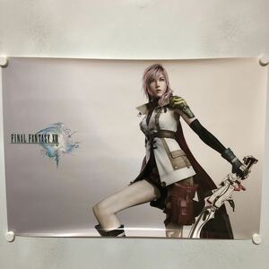 C10734 FINAL FANTASY XIII ファイナルファンタジー13 ライトニング B2サイズ ポスター