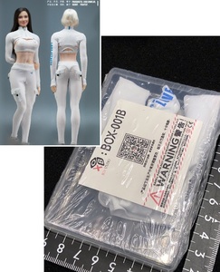  special price middle postage 120 jpy ) white 1/6 sport wear woman BOX STUDIO clothes ( inspection DAMTOYS VERYCOOL TBleague phicen hot toys JIAOUDOLL figure 