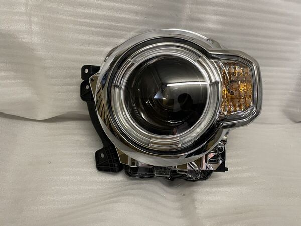 美品 ハスラー MR52S MR92S 左 ヘッドランプ ヘッドライト 1985 35320-59S13 35300-59S13 ステー折れ無し