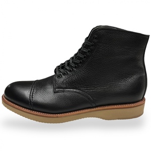 未使用 ALDEN オールデン 86045 シボレザー キャップトゥ ブーツ ストレートチップ バリーラスト ワーク 革靴 8.5D ブラック 黒