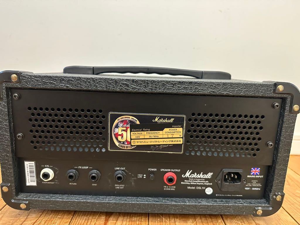 美品 Marshall JCM2000 DSL-1 50周年記念 限定モデルMade in England