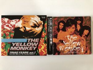 B18012　CD（中古）TRIAD YEARS ACT1～THE VERY BEST OF THE YELLOW MONKEY+TRIAD YEARS actII　THE YELLOW MONKEY　ベスト 2枚セット