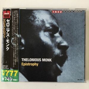 B18027　CD（中古）輸入盤　エピストロフィ　セロニアス・モンク