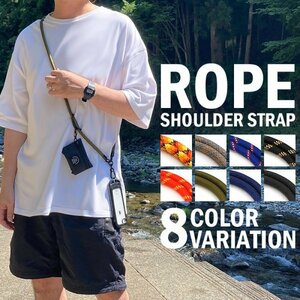  smartphone shoulder men's outdoor futoshi . neck strap 3WAY iPhone for all models Mix beige 