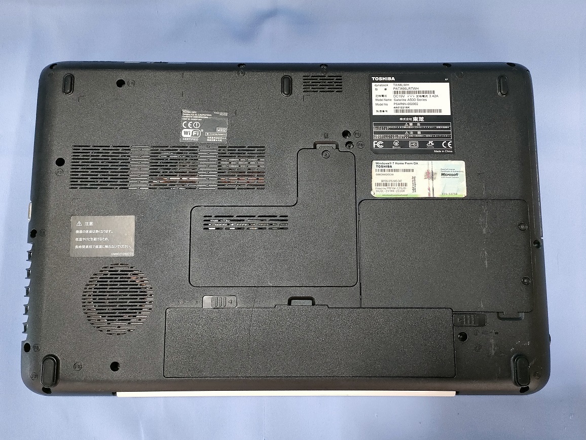 TOSHIBA dynabook TX/66LWH Core i3 - 330M 2.13GHz/4GB/SSD128GB
