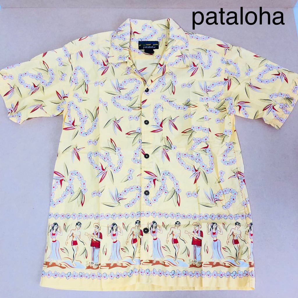 希少 パタゴニア パタロハ Patagonia pataloha アロハシャツ M