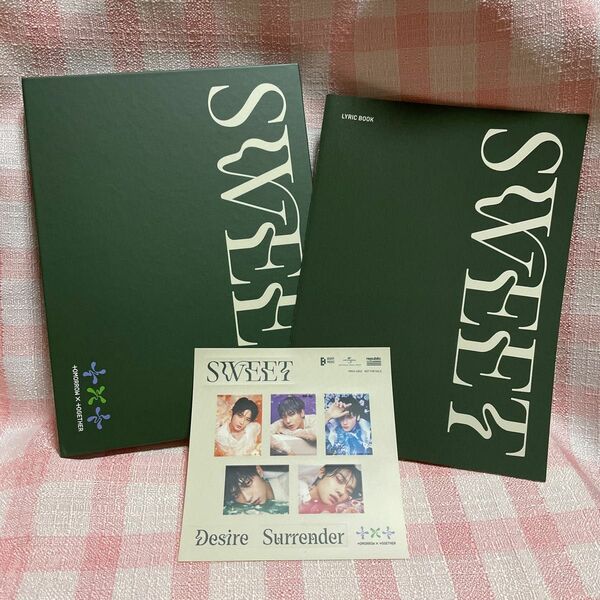 TOMORROW X TOGETHER SWEET TXT CD アルバム