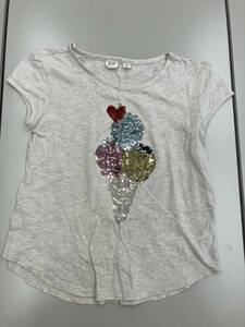 GAP kids 子供用 アイス柄 Tシャツ サイズ 130 ★★美品★★ キッズ ギャップ