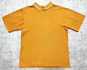 USA製 70s～80s Barletta CORTINA リブライン Tシャツ　　アメリカ製 MADE IN USA 刺繍タグ 70年代～80年代 ヴィンテージ 玉7830