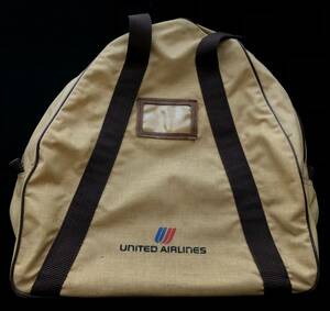 60S United Airline Bag USA Air-Tex 60-х годов United Airlines Airlines Bag Сумма высокого качества винтажного мяча 7179